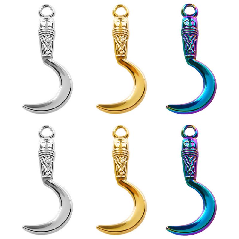 Fashion Silver Stainless Steel Hook Hanging Ornaments 