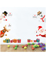 Fashion 30*90cm In Bag Packaging Christmas Glass Wall Sticker