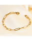 Fashion 17cm Titanium Steel Loop Bracelet