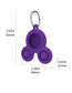 Fashion Crab Protective Sleeve Purple Apple Silicone Protective Cover Locator