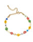 Fashion Package Price Zz-s210019 Geometric Pearl Alphabet Beads Beaded Pentagram Flower Diamond Claw Chain Bracelet Set