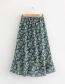 Fashion Multi-color Flower Pattern Decorated Skirt
