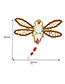 Fashion Gold Color Butterfly Shape Design Brooch