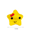 Lovely Yellow Star Shape Design Child Hair Clip (1pc)