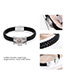 Fashion Black Geometric Pattern Decorated Bracelet