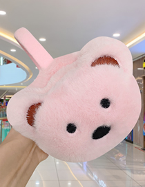 Fashion Pink Panda Children's Plush Bunny Panda Fruit Earmuffs
