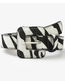 Fashion Zebra Pattern Leopard Snake Belt