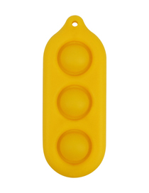 Fashion Traffic Light Yellow Decompression Keychain Pressing Toy