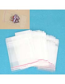 Timeless Transparent Color Plastic Package (100 pcs)